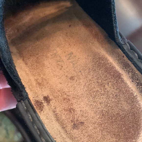 Naot Nubuck Leather Clog Slides Hook & Loop Fasteners. 40 - Picture 8 of 8